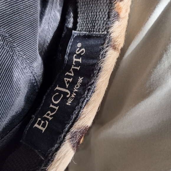 ERIC JAVITS FUR BERET LEOPARD PRINT. - Picture 8 of 10